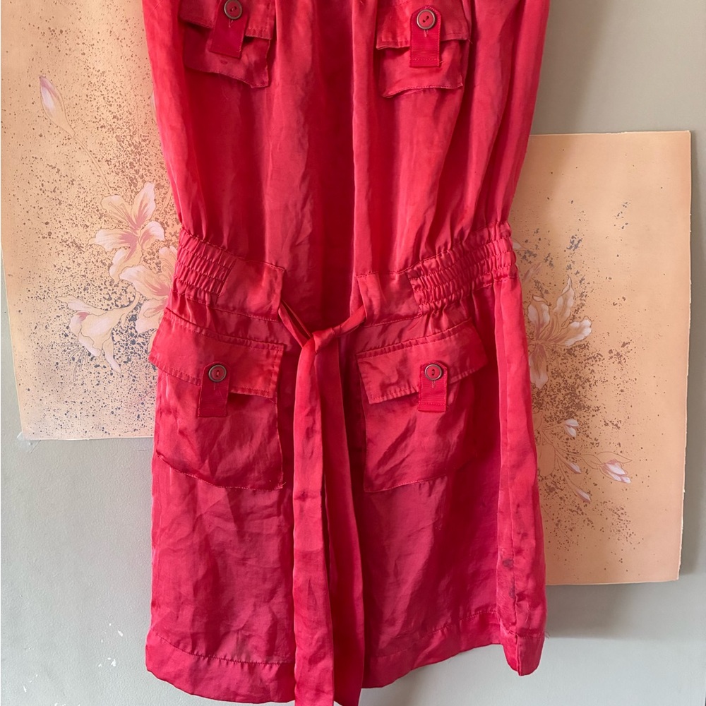 Derek Heart Vibrant Red Dress